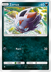 Zorua Secluded Springs Card List