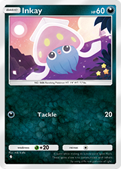 Inkay Secluded Springs Card List