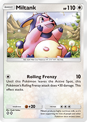 Miltank Secluded Springs Card List
