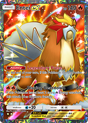 Entei EX Secluded Springs Card List