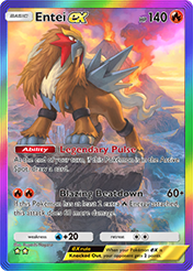 Entei EX Secluded Springs Card List