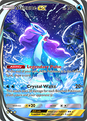 Suicune EX Secluded Springs Card List