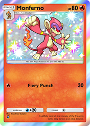 Monferno Secluded Springs Card List