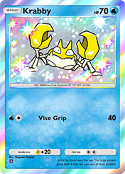 Krabby Secluded Springs Card List