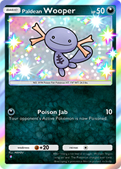 Paldean Wooper Secluded Springs Card List