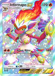 Infernape EX Secluded Springs Card List