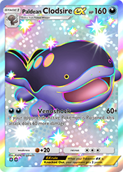 Paldean Clodsire EX Secluded Springs Card List