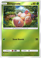 Exeggcute Deluxe Pack EX Card List
