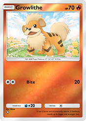 Growlithe Deluxe Pack EX Card List
