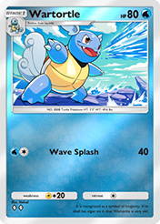 Wartortle Deluxe Pack EX Card List