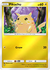 Pikachu Deluxe Pack EX Card List