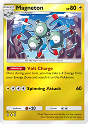 Magneton Deluxe Pack EX Card List
