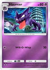 Haunter Deluxe Pack EX Card List
