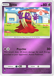 Jynx Deluxe Pack EX Card List