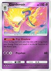 Gardevoir Deluxe Pack EX Card List