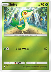 Snivy Deluxe Pack EX Card List