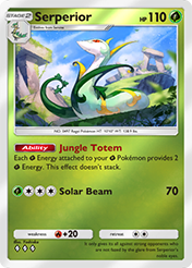 Serperior Deluxe Pack EX Card List
