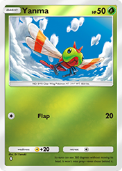 Yanma Deluxe Pack EX Card List