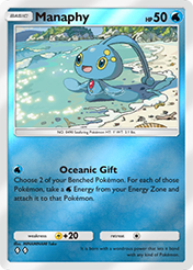 Manaphy Deluxe Pack EX Card List