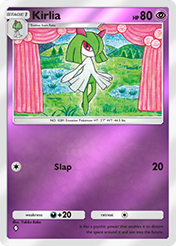 Kirlia Deluxe Pack EX Card List