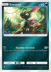 Sneasel Deluxe Pack EX Card List
