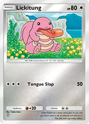 Lickitung Deluxe Pack EX Card List