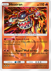 Heatran Deluxe Pack EX Card List