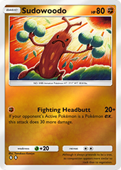 Sudowoodo Deluxe Pack EX Card List