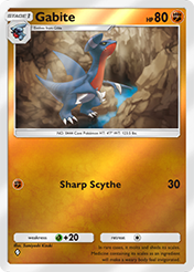 Gabite Deluxe Pack EX Card List