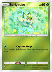 Sprigatito Deluxe Pack EX Card List