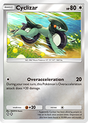 Cyclizar Deluxe Pack EX Card List