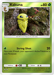 Kakuna Deluxe Pack EX Card List