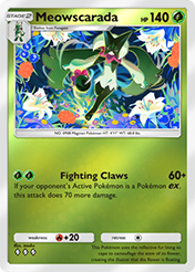 Meowscarada Deluxe Pack EX Card List