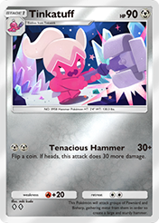 Tinkatuff Deluxe Pack EX Card List