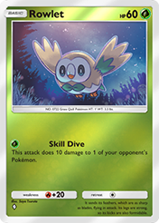 Rowlet Deluxe Pack EX Card List