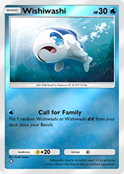 Wishiwashi Deluxe Pack EX Card List