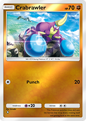 Crabrawler Deluxe Pack EX Card List