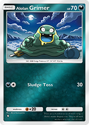 Alolan Grimer Deluxe Pack EX Card List