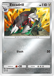 Excadrill Deluxe Pack EX Card List