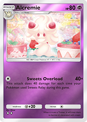 Alcremie Deluxe Pack EX Card List