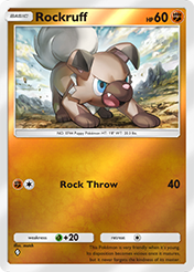 Rockruff Deluxe Pack EX Card List