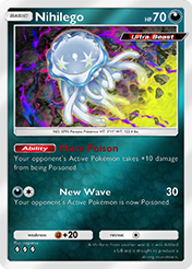 Nihilego Deluxe Pack EX Card List