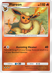 Flareon Deluxe Pack EX Card List