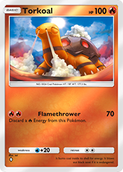 Torkoal Deluxe Pack EX Card List