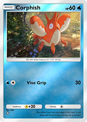 Corphish Deluxe Pack EX Card List