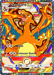 Charizard EX Deluxe Pack EX Card List