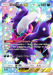 Darkrai EX Deluxe Pack EX Card List