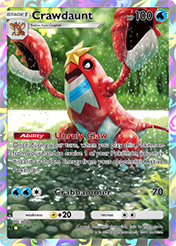 Crawdaunt Deluxe Pack EX Card List