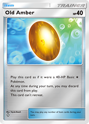 Old Amber Deluxe Pack EX Card List