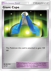 Giant Cape Deluxe Pack EX Card List